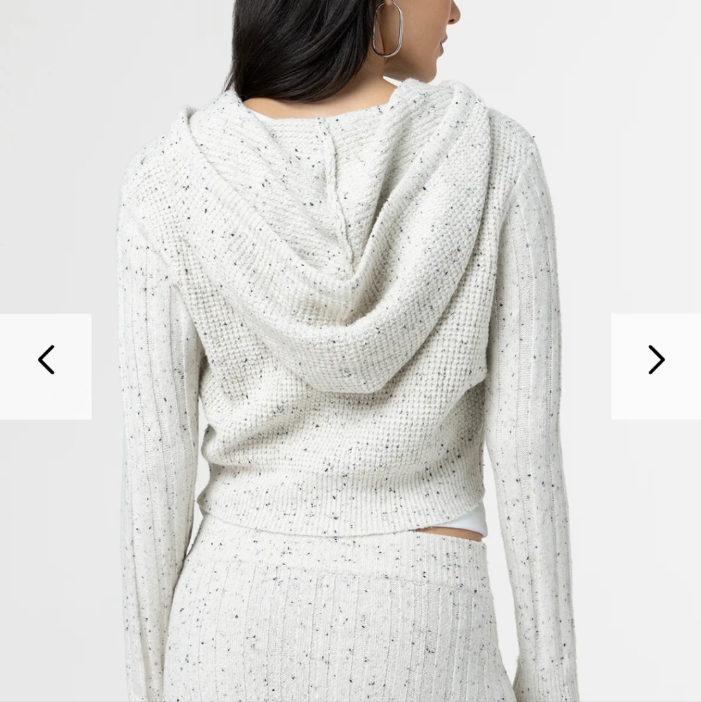 Miss me sweater she tried it on and ....well miss me runs small I'm so sad